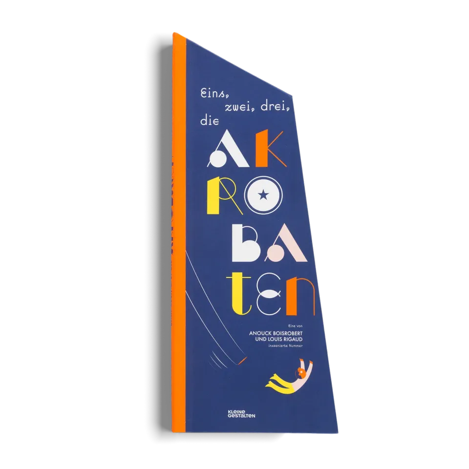 Kleine Gestalten Eins zwei drei die Akrobaten Pop-up-Buch