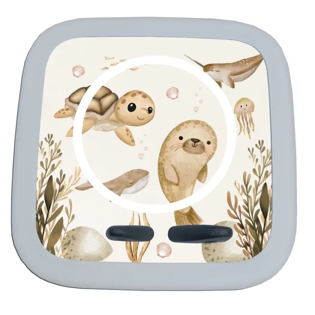 MeinBaby123 Unterwasserwelt Beige Schutzfolie Toniebox 2 wasserfest