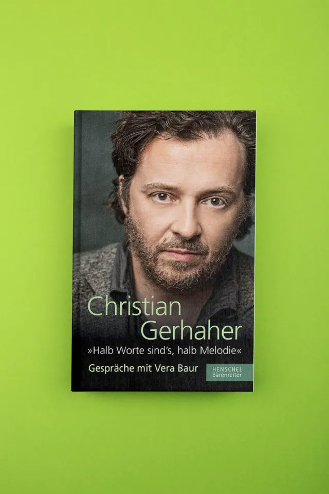 Seemann Henschel Halb Worte halb Melodie Buch Gerhaher