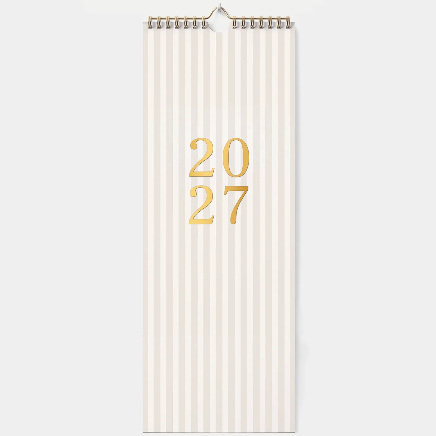 kind of hazel Wandkalender 2027 Leo Spaltenkalender 14,8x40