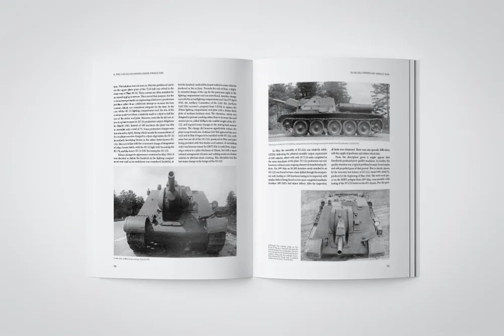 Canfora Publishing Red Machines 4 SU-122 Bildband T-34 Artillerie