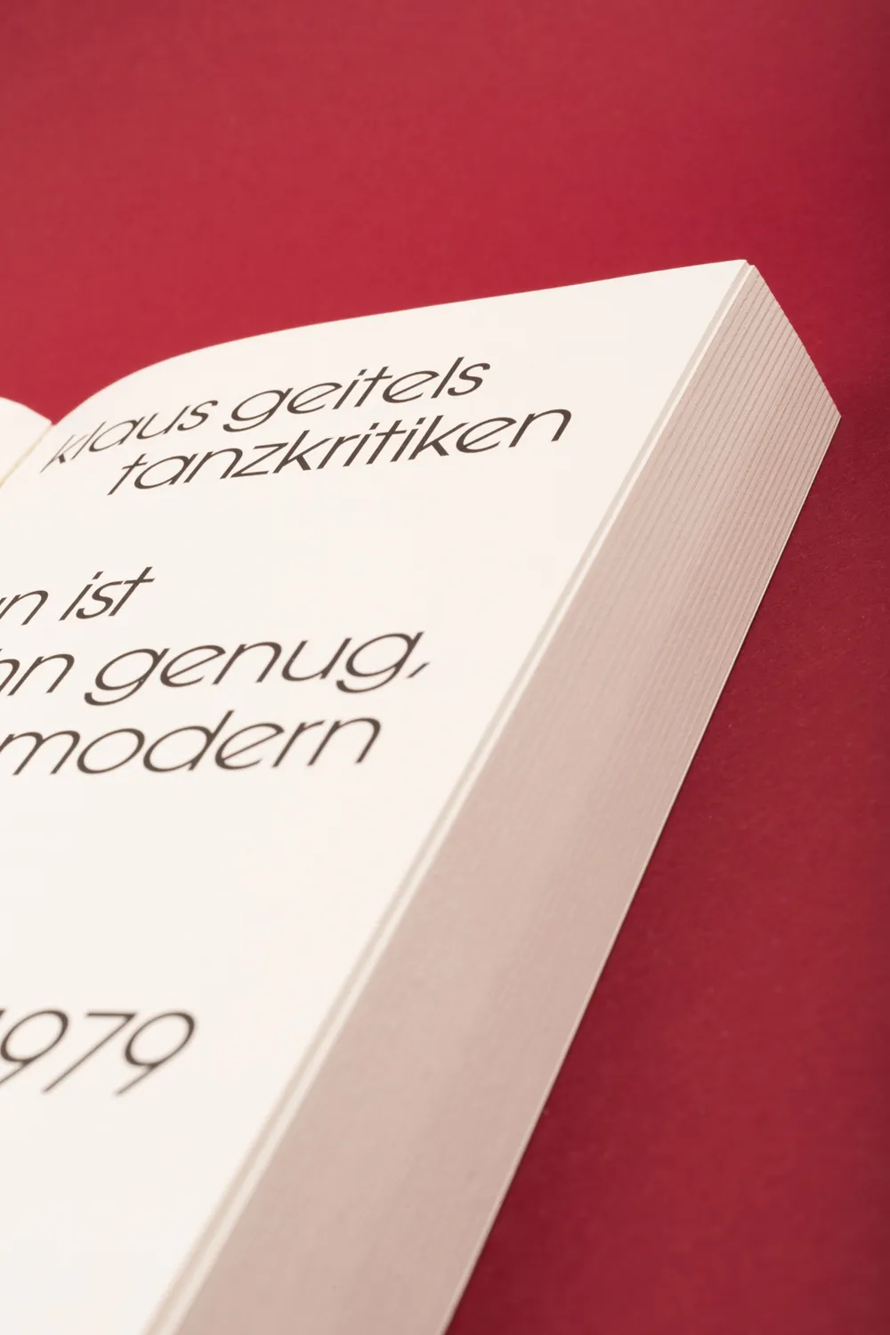 Seemann Henschel Geitel Tanzkritiken Buch 60er 70er