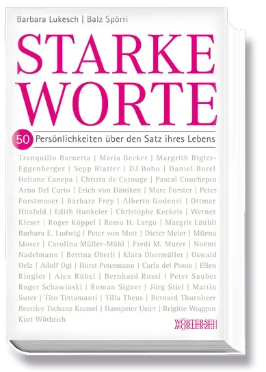 Wörterseh Starke Worte Buch Sachbuch Schweiz