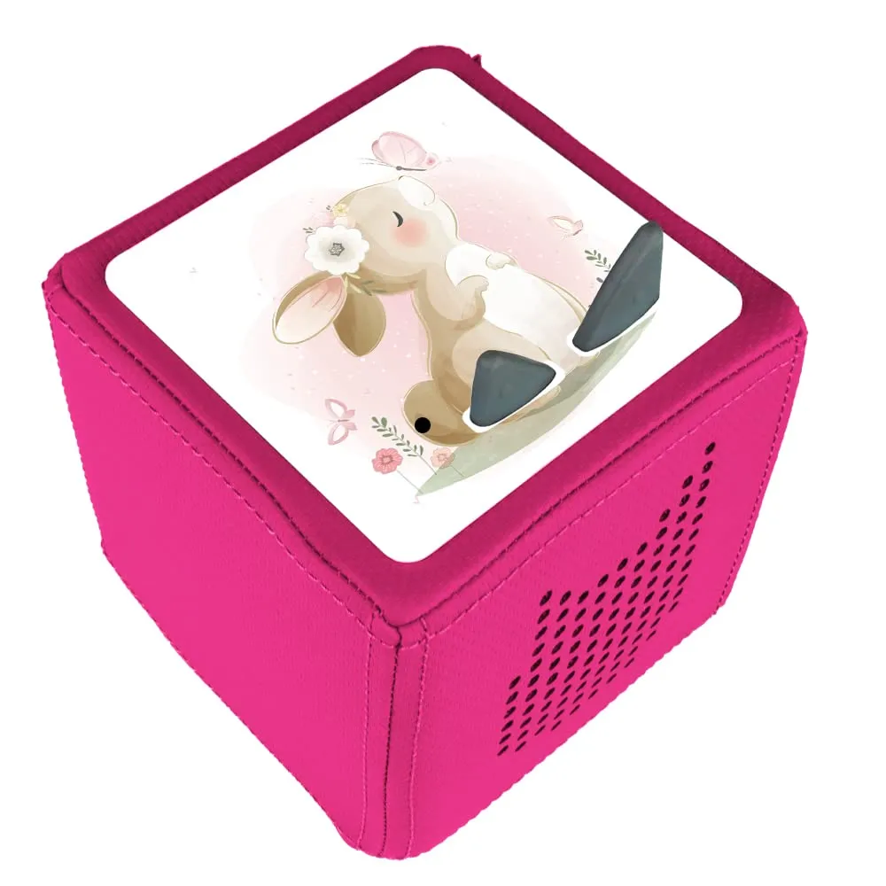 MeinBaby123 Toniebox Schutzfolie Hase Schmetterling Sticker