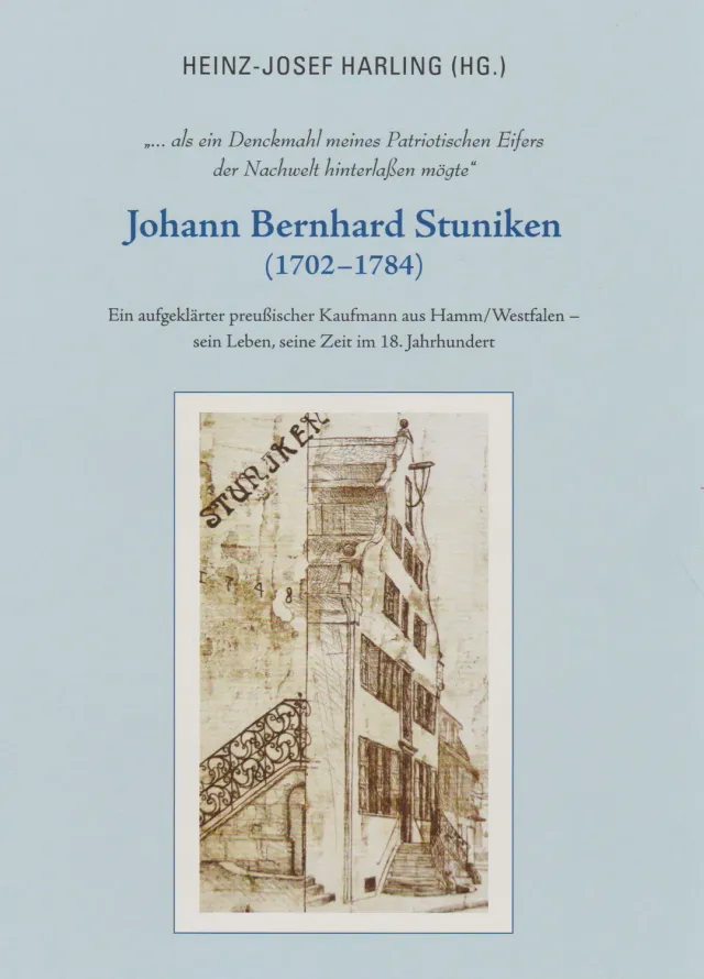 Isensee Johann Bernhard Stuniken 1702-1784 Biografie