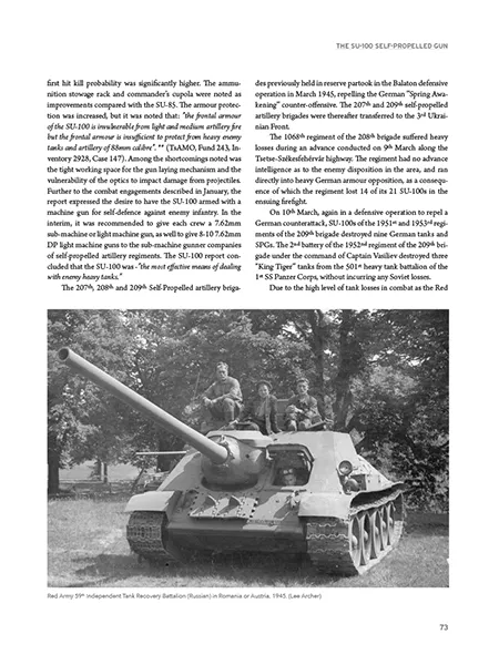 Canfora Publishing SU-100 Self-Propelled Gun Bildband gebunden