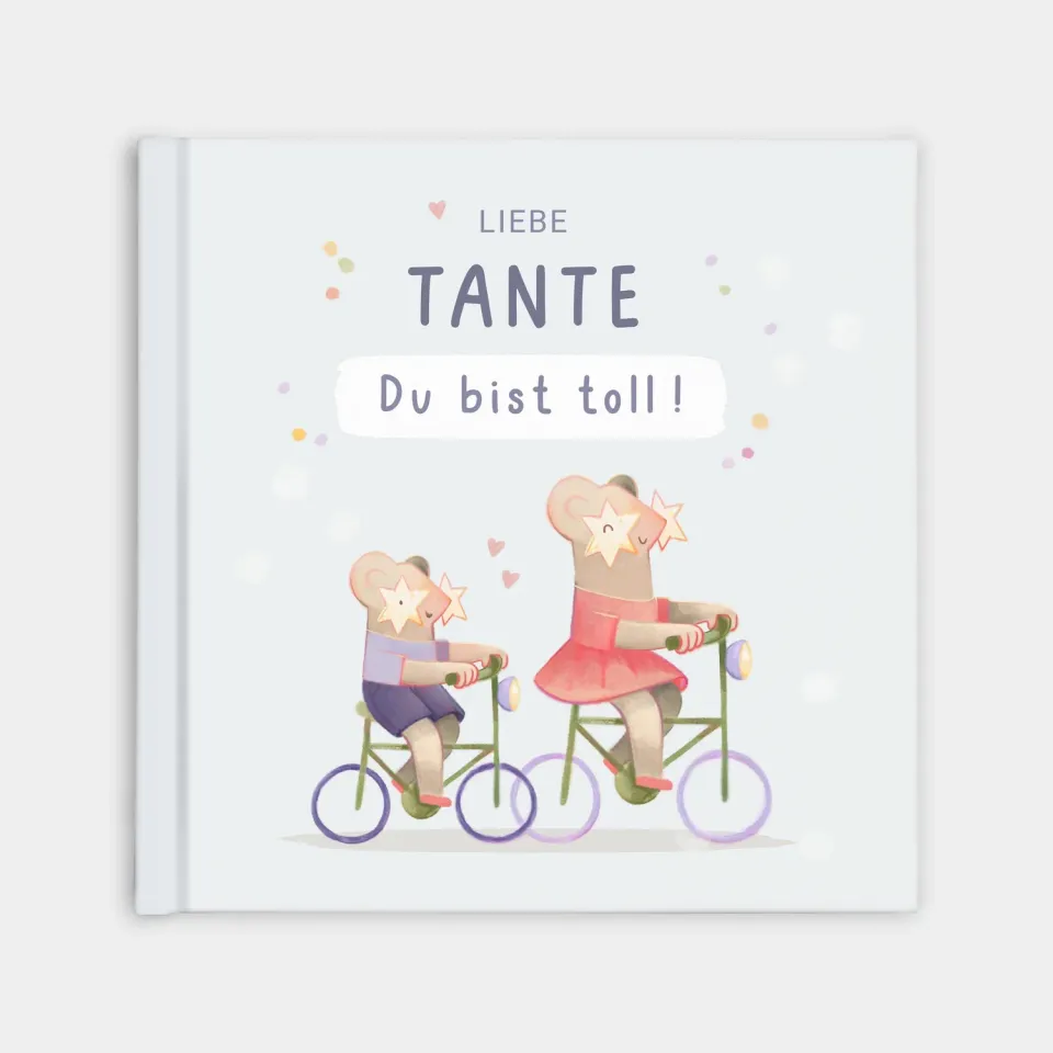 MINTKIND Liebe Tante Du bist toll Geschenkbuch Mitmachen