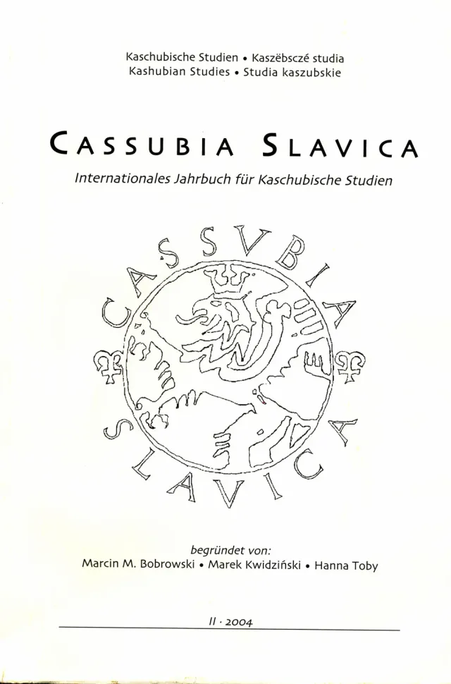 Isensee Verlag Cassubia Slavica II/2004 Fachbuch