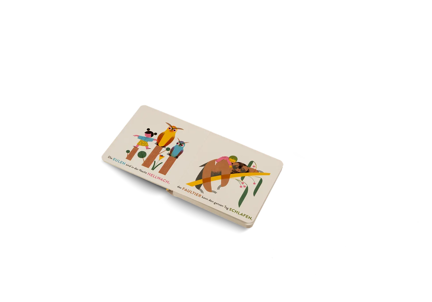 Kleine Gestalten Die tolle Tierschau Pappbilderbuch Tiere