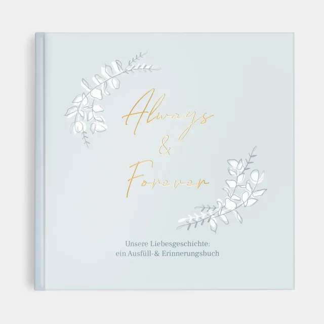 MINTKIND kind of hazel Paarbuch für Paare zum Ausfüllen