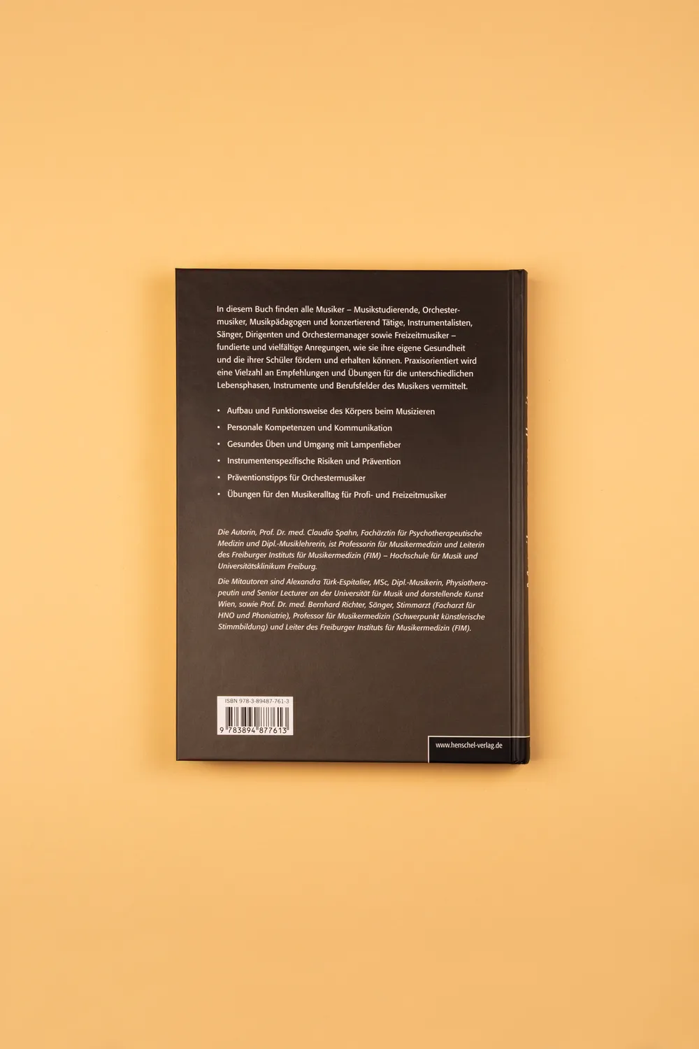 Seemann Henschel Musikergesundheit in der Praxis Buch