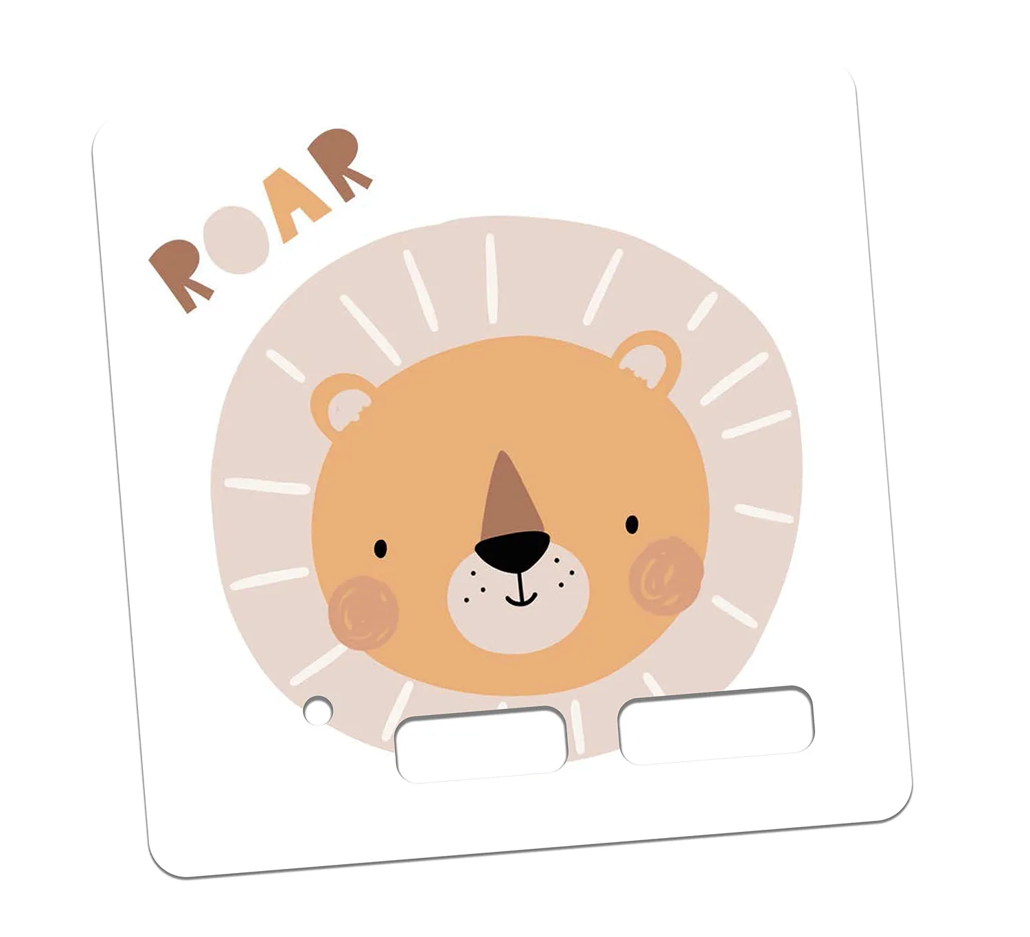 MeinBaby123 Toniebox Schutzfolie Löwe Roar Sticker wasserfest
