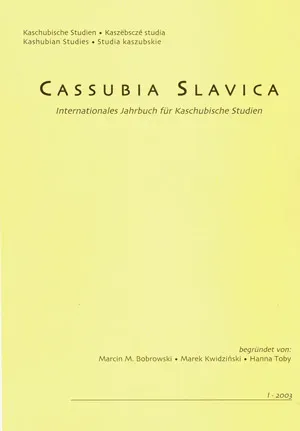 Isensee Univerlag Cassubia Slavica Buch Kaschuben