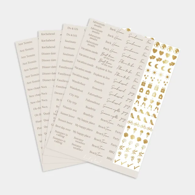 MINTKIND kind of hazel Create & Organize Sticker Set