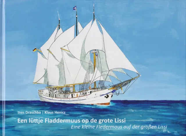 Isensee Verlag Een lüttje Fladdermuus Bilderbuch plattdeutsch
