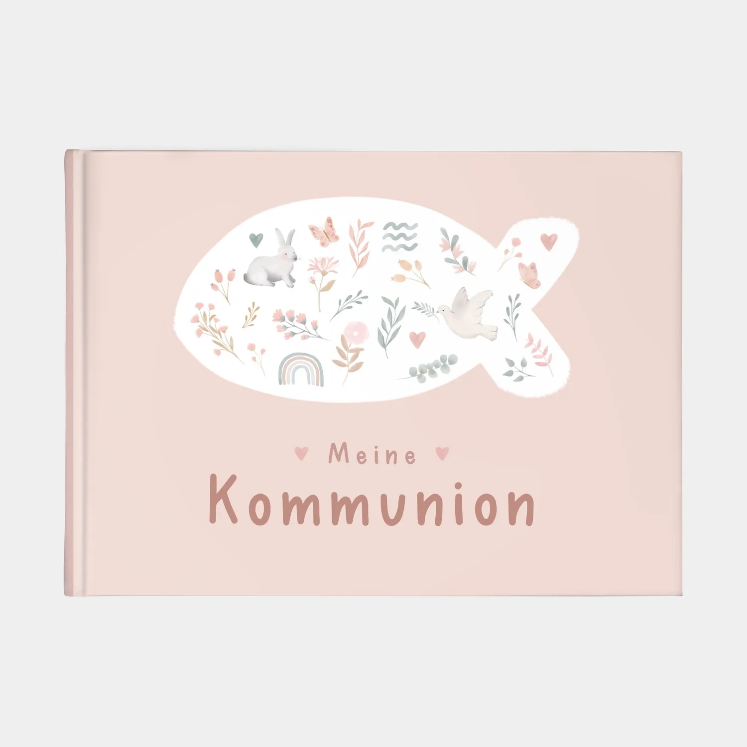 MINTKIND Meine Kommunion Erinnerungsbuch Fotos Wünsche