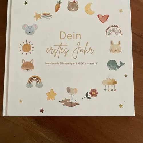 MeinBaby123 Dein erstes Jahr Babyalbum blau