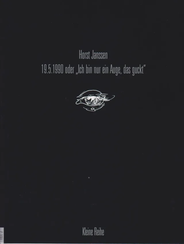 Isensee Verlag Horst Janssen Bildband Zyklus 19.5.1990
