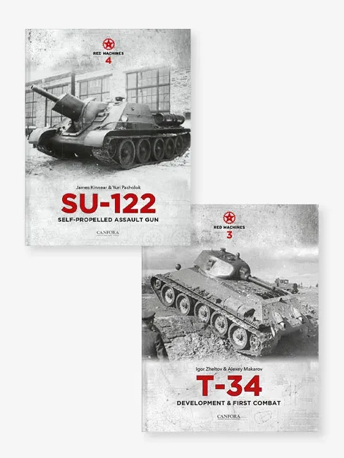 Canfora Publishing Red Machines 3&4 Bildband Combo T-34