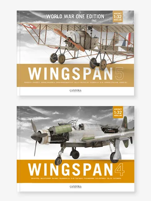 Canfora Publishing Wingspan 4+5 Bildband Doppelpack Flugzeuge