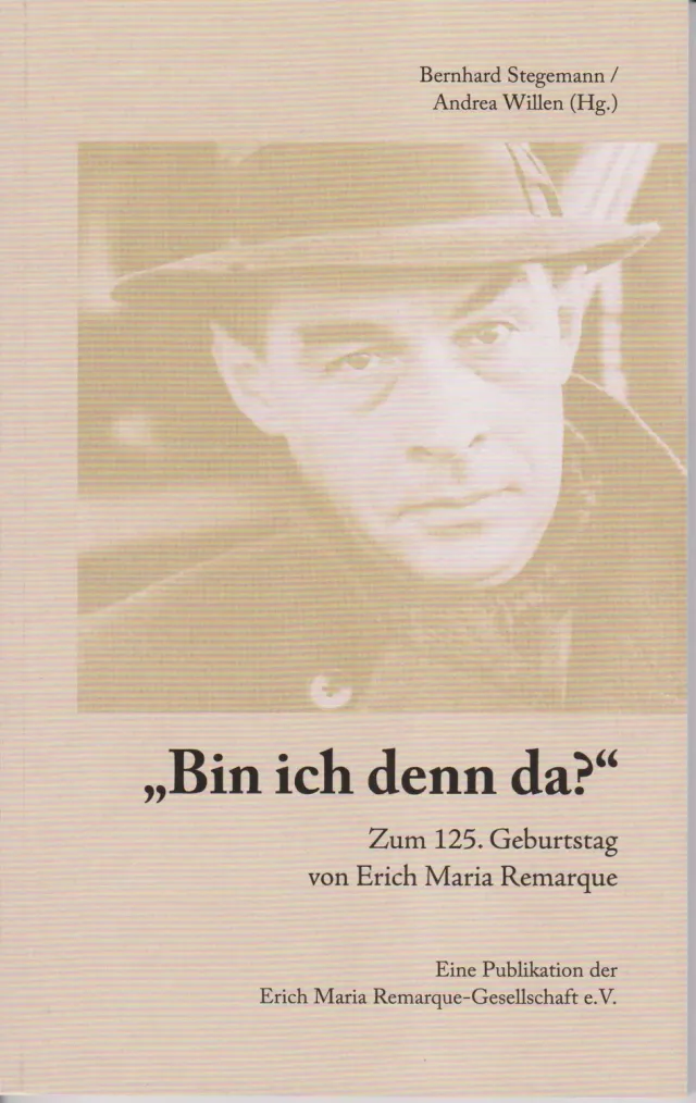 Isensee Bin ich denn da Buch Remarque Geburtstag
