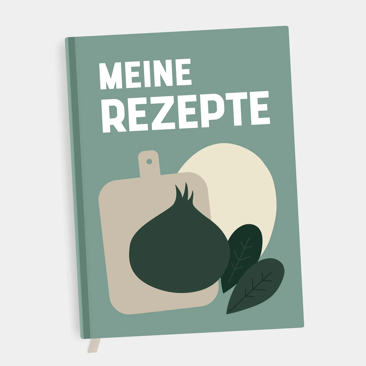 MINTKIND Meine Rezepte Rezeptbuch Salbei zum Selberschreiben