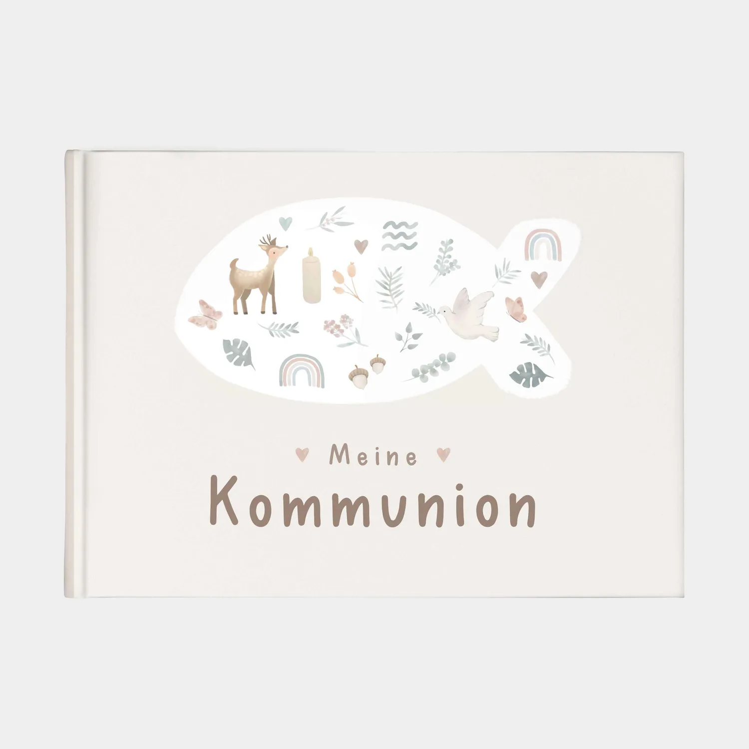 MINTKIND Meine Kommunion Erinnerungsbuch Fotos Wünsche