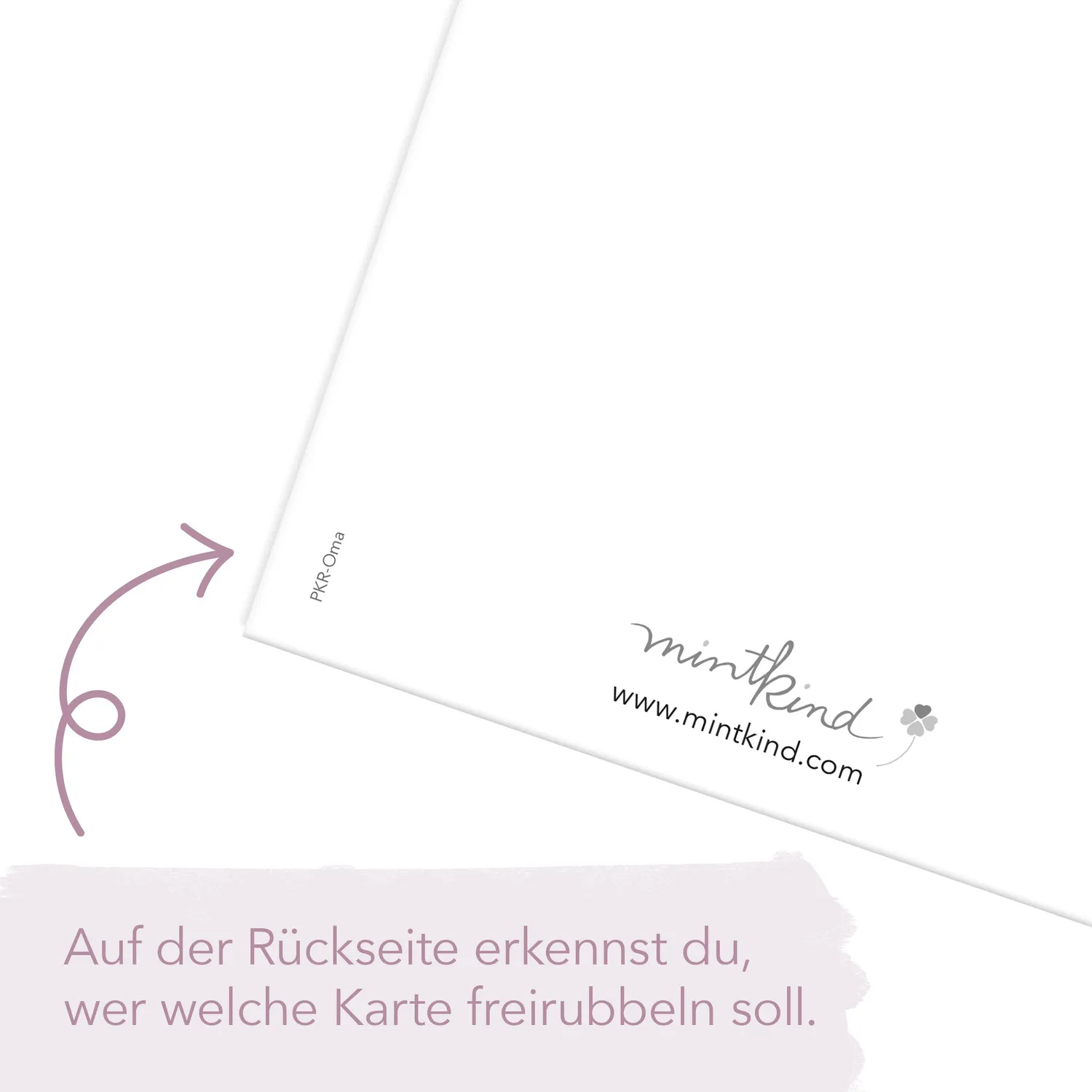 MINTKIND Rubbelkarte Du wirst Onkel DIN A6 mit Umschlag