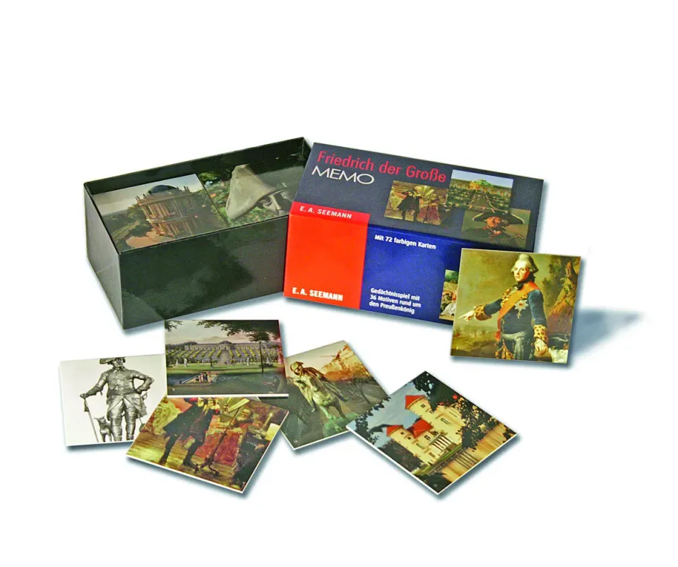 Seemann Henschel Friedrich der Große Memo Spiel 36 Karten