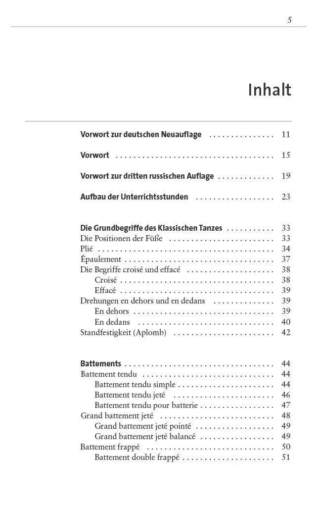 Seemann Henschel Grundlagen des Klassischen Tanzes Sachbuch Ballett
