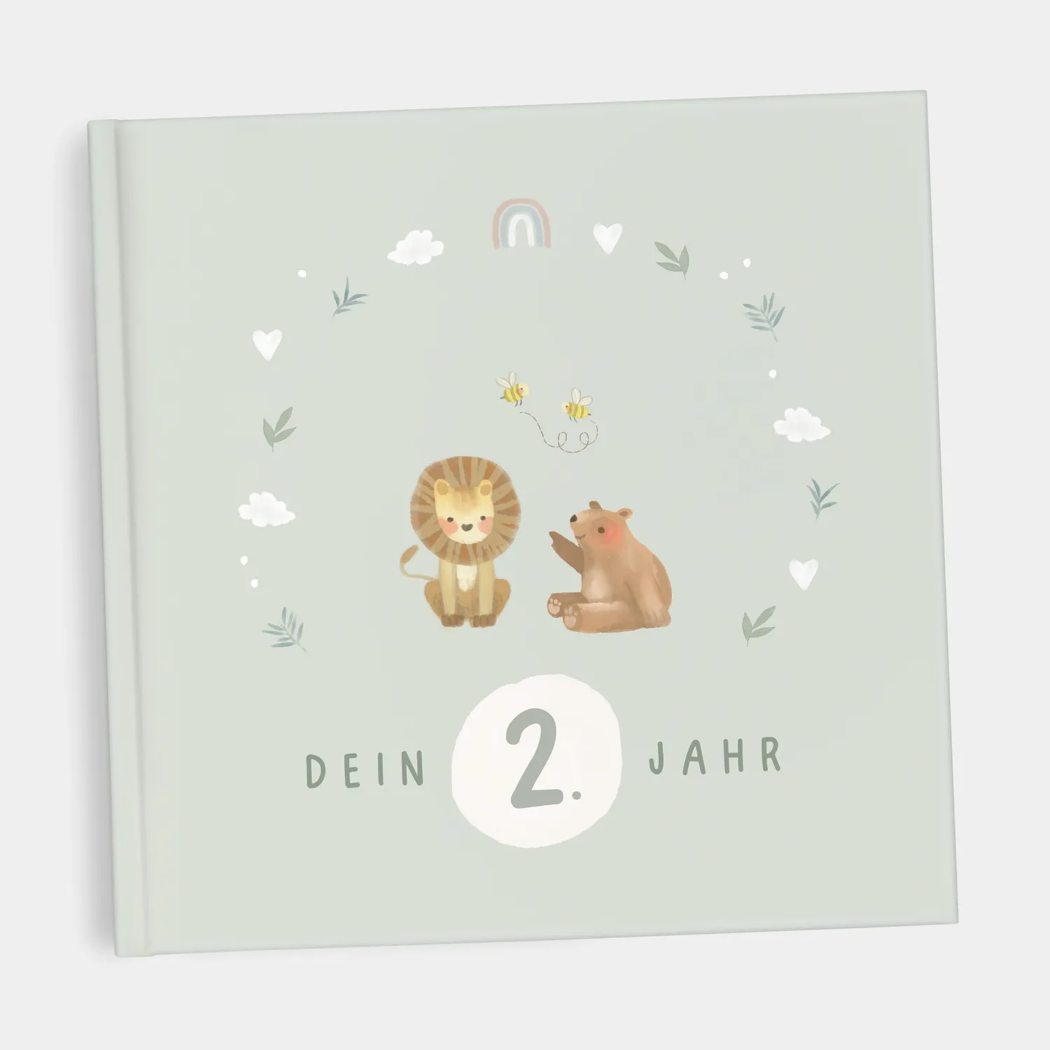 MINTKIND Babytagebuch Dein zweites Lebensjahr Beige