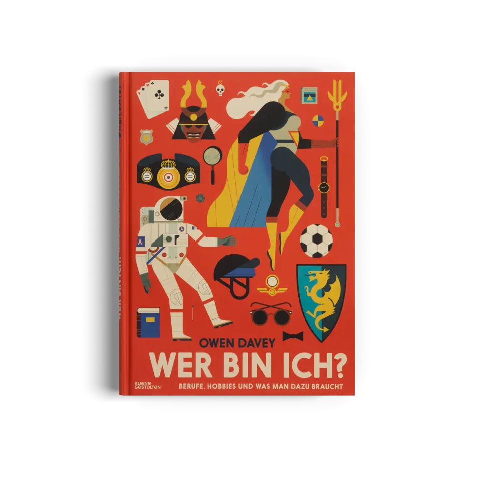 Gestalten Wer bin ich Bilderbuch Deutsch Berufe Owen Davey