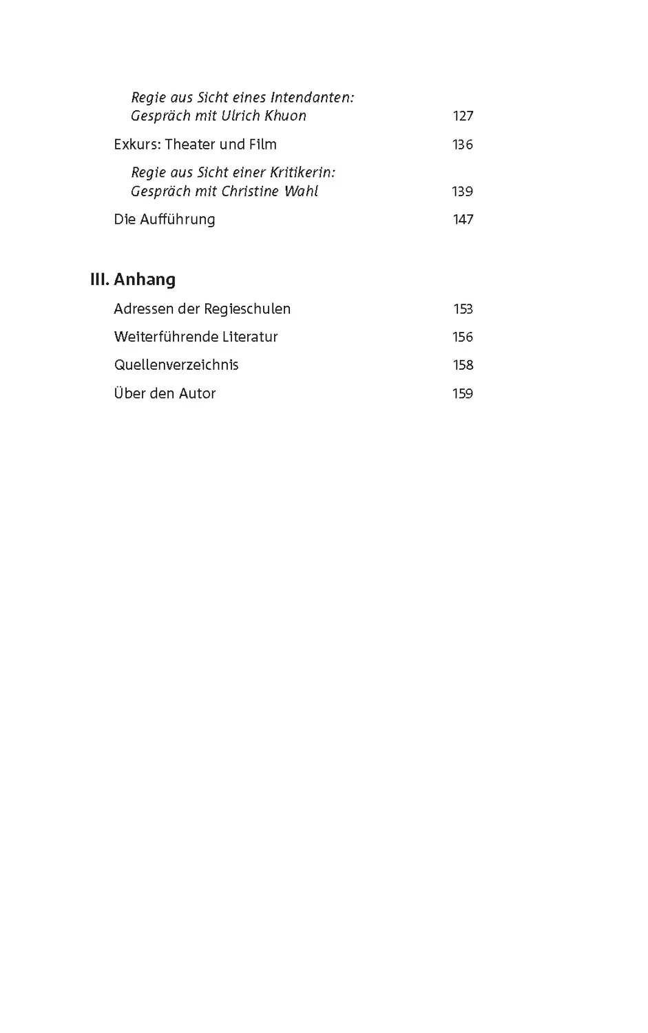Seemann Henschel Traumberuf Regisseur Buch Regiestudium