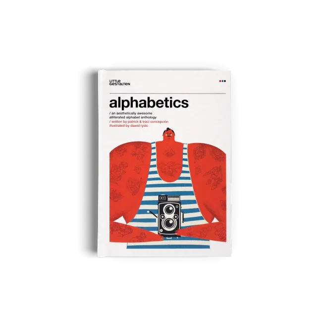 Gestalten Alphabetics Kinderbuch englische Alliterationen