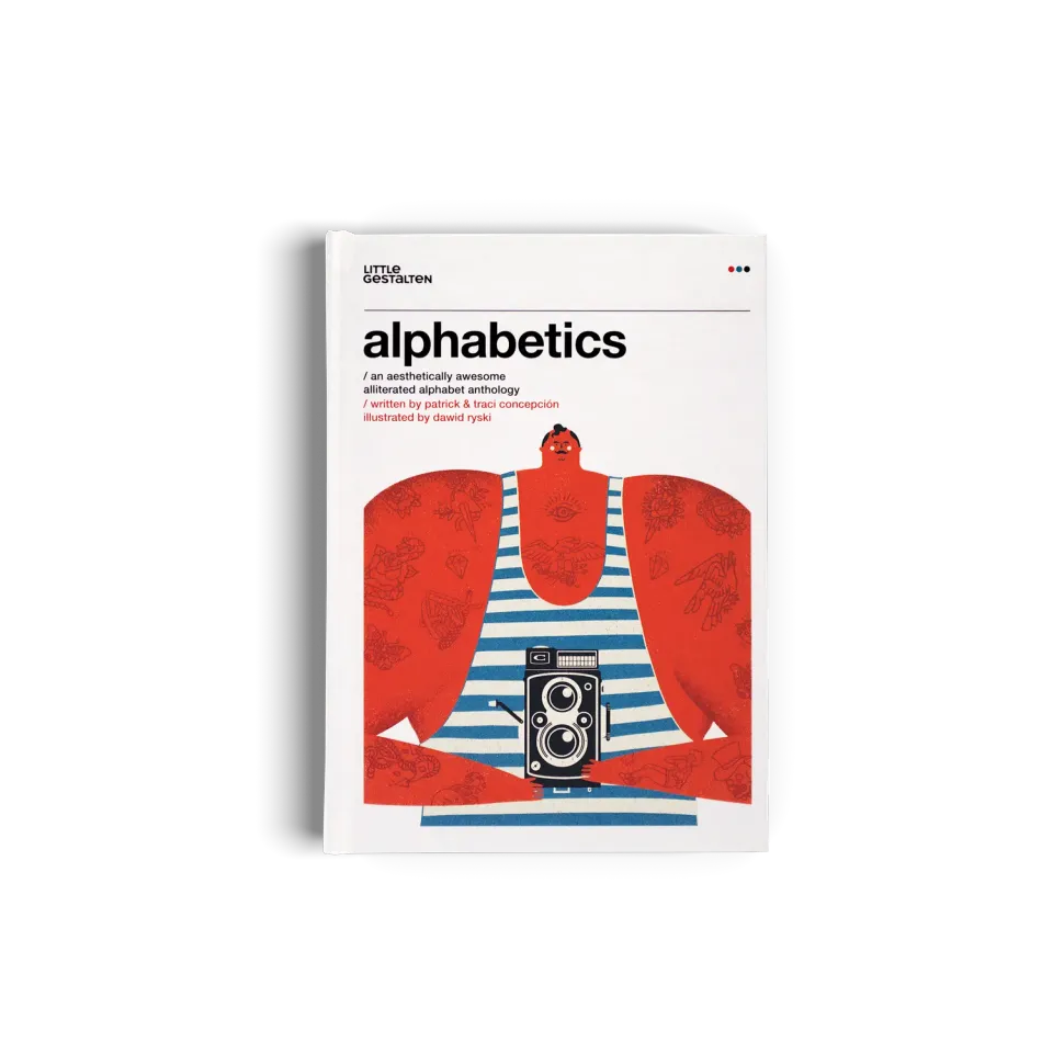Gestalten Alphabetics Kinderbuch englische Alliterationen
