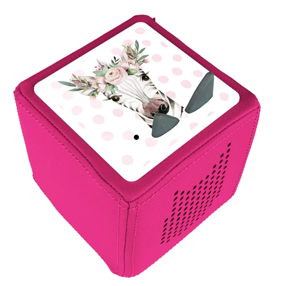 MeinBaby123 Zebra Toniebox Schutzfolie Sticker