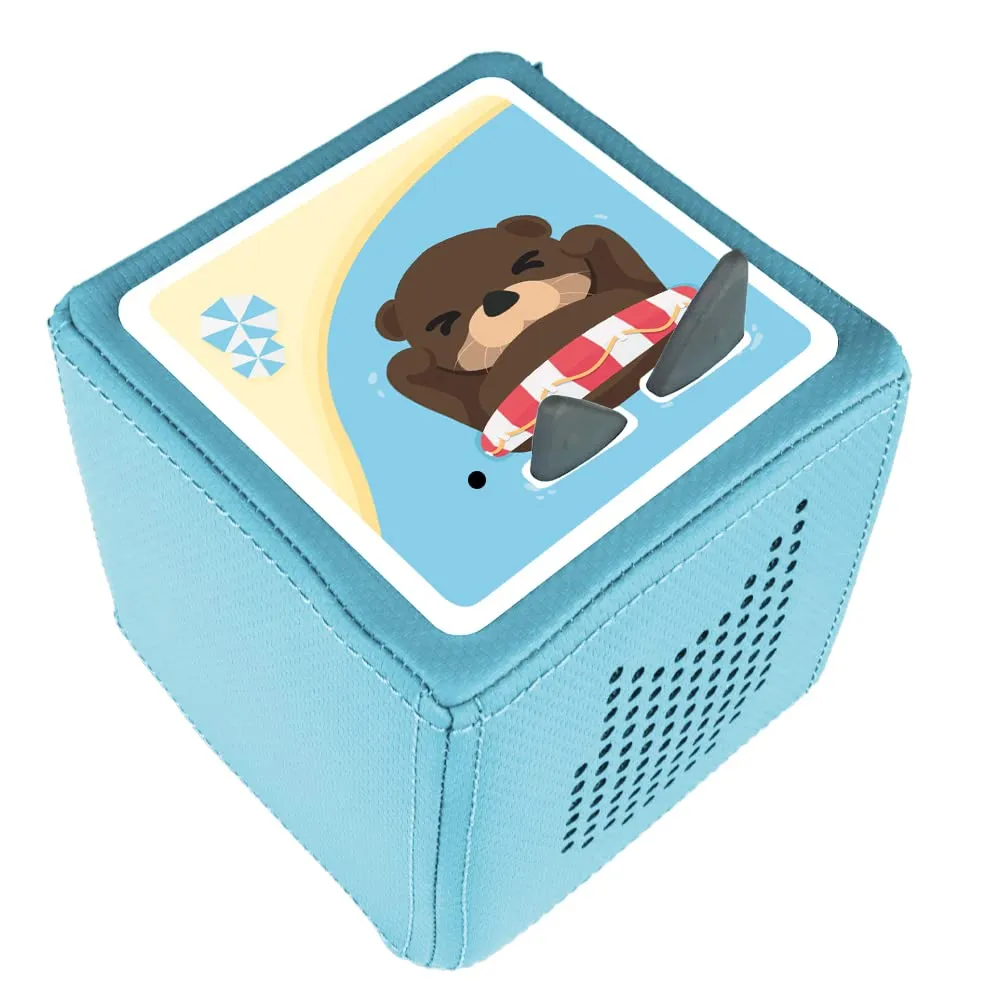 MeinBaby123 Toniebox Schutzfolie Kleiner Otter 3D-Effekt