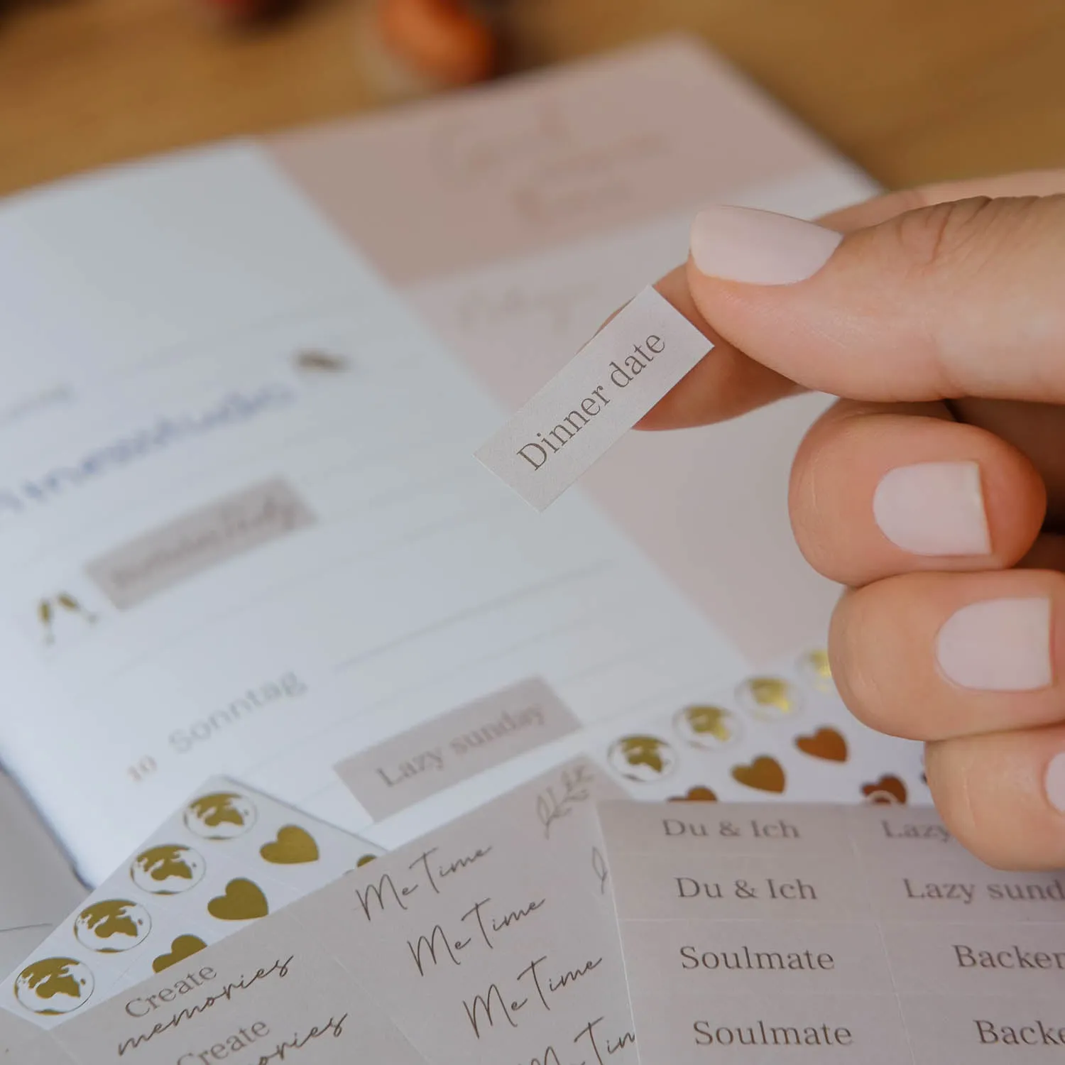 MINTKIND kind of hazel Create & Organize Sticker Set