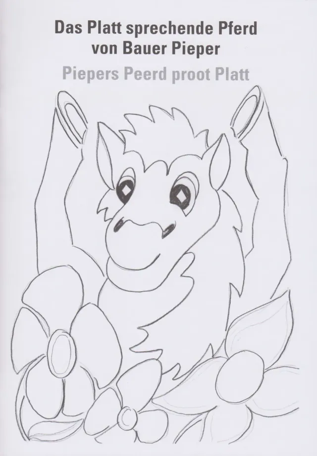 Isensee Verlag Das Platt sprechende Pferd Buch plattdeutsch