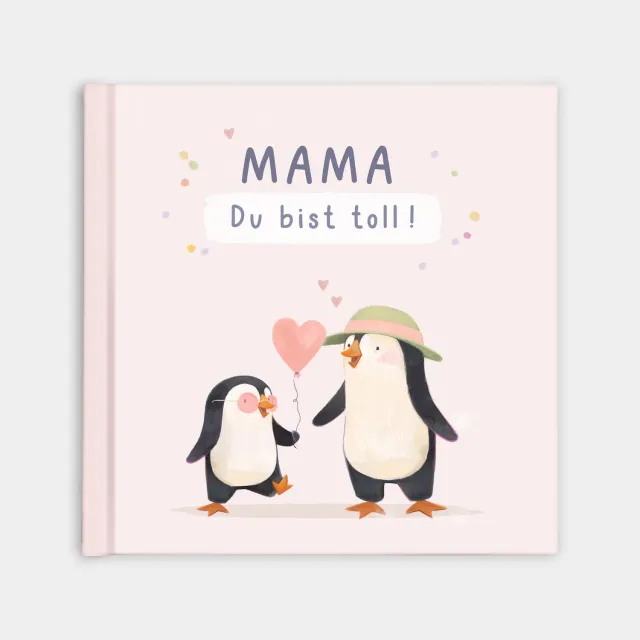 MINTKIND Mama du bist toll Geschenkbuch zum Ausfüllen Kinder