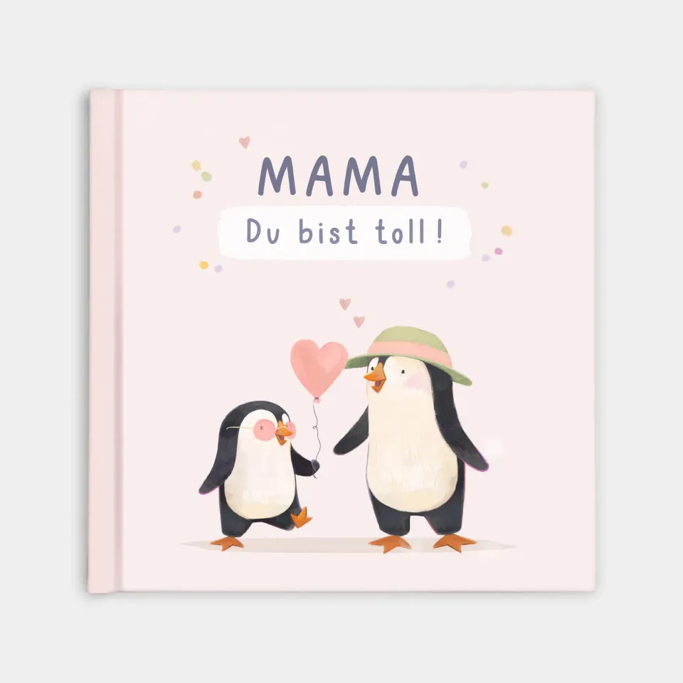 MINTKIND Mama du bist toll Geschenkbuch zum Ausfüllen Kinder