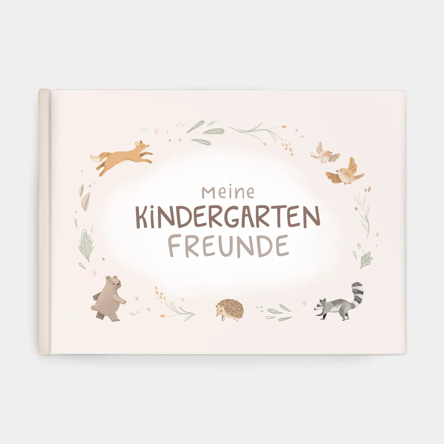 MINTKIND Kindergarten Freundebuch Waldtiere Bär DIN A5