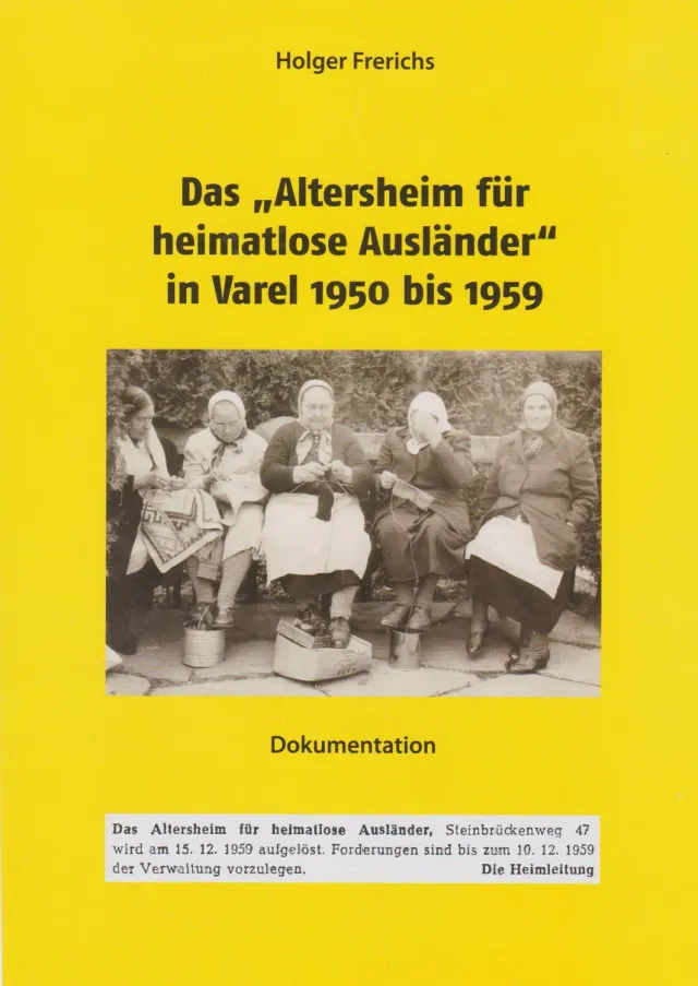 Isensee Verlag Altersheim Varel 1950-1959 Sachbuch Migration
